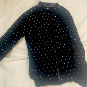 XL slim fit button down shirt